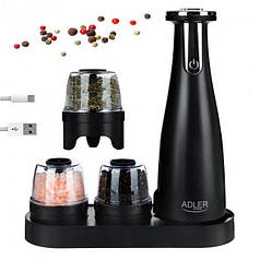Електричний млин для спецій Adler AD 4449b Black N