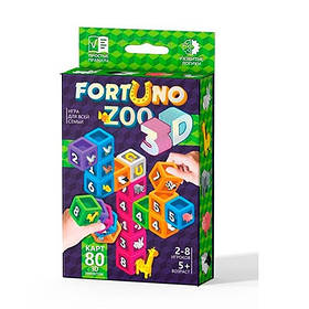 Гра настільна Fortuno ZOO 3D укр (32) BQ-01-01U,02U,03U,04U