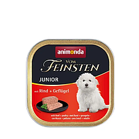 Влажный корм для щенков Animonda Vom Feinsten Junior with Beef + Poultry | 150 г (говядина и птица)