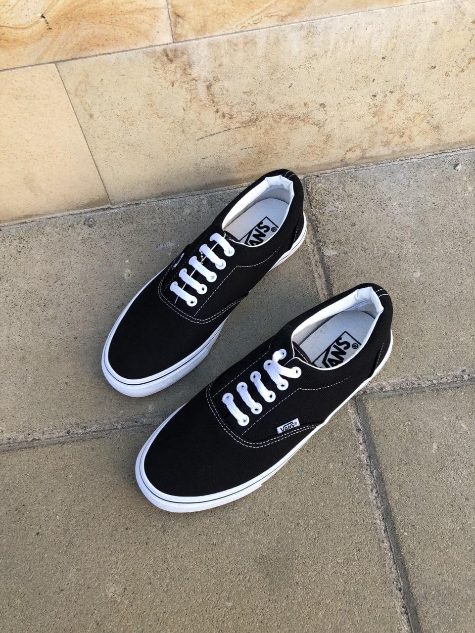 Vans Era Black/White - фото 2 - id-p1813487478