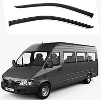 Дефлекторы окон, ветровики на Mercedes Sprinter I 1995-2006 (скотч) AV-Tuning эконом 70 мм