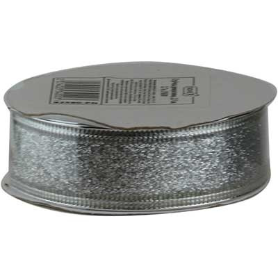 Стрічка декоративна 2,5см*2,7м Silver Only 92580-PN PIONER