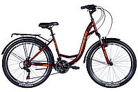Велосипед ST 26" Formula OMEGA AM рама- " с багажником задн St с крылом St 2024 (червоний)