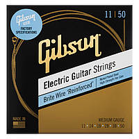 Струны GIBSON SEG-BWR11 BRITE WIRE REINFORCED MEDIUM (11-50)