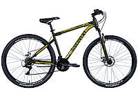 Велосипед ST 29" Discovery TREK AM DD рама- 2024 (темно-зелений)
