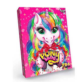 Набір креативної творчості Pony Land 7в1 укр PL-01-01U Danko Toys