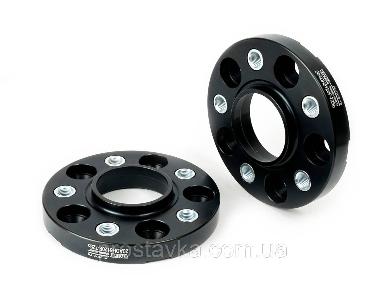 Проставка-адаптер із напр. 20ADH5120FUT-725 M14X1,50 чорн. M14X1,50, фото 1