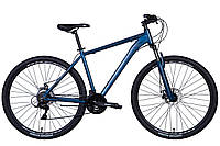 Велосипед 29" Discovery BASTION 2024 (синій (м))
