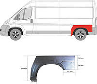 Арка заднего крыла PEUGEOT BOXER / CITROEN JUMPER / FIAT DUCATO (250_) 2005- г.