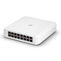 Коммутатор сетевой Ubiquiti UniFi USW-Lite-16-POE, Белый