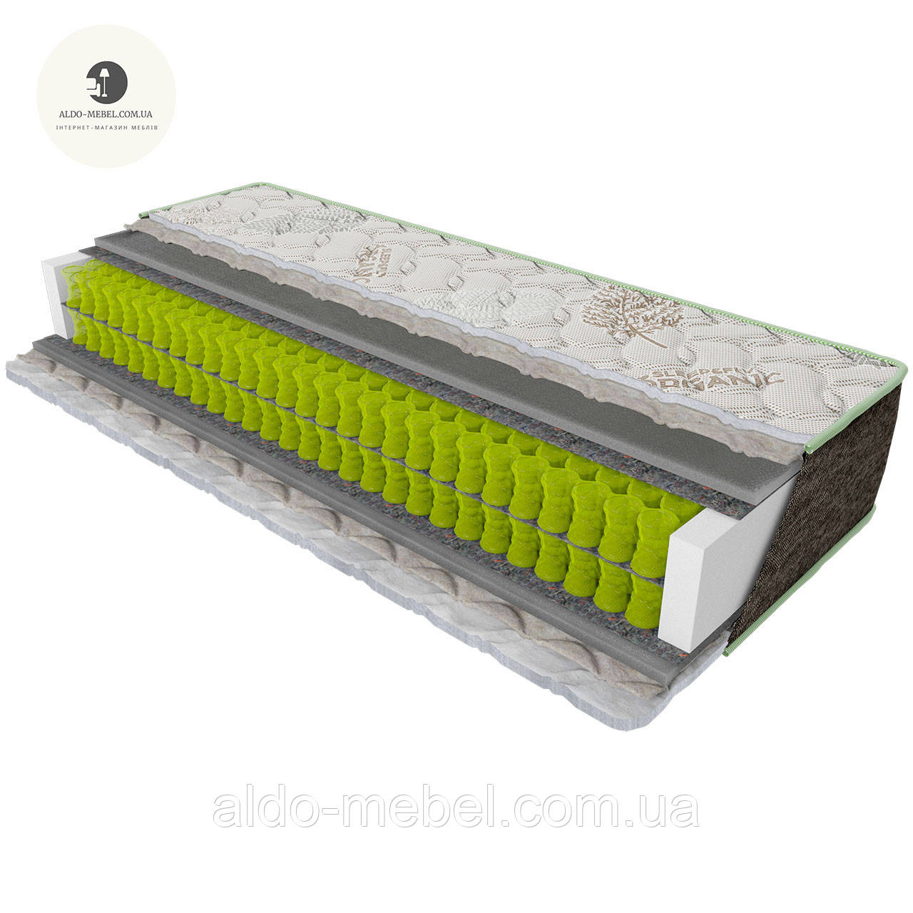 Ортопедичний матрац Sleep & Fly Organic Delta, фото 1
