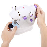 Домашняя швейная машинка Mini Sewing Machine FНSM 201, машинка для шитья 1249