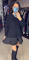 Жіноче плаття вільного крою норма розмір 42-52, колір чорний