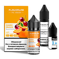 Набор для самозамеса солевой Flavorlab PE 10000 30 мл, 0-50 мг Cherry Orange (Вишневый апельси-LVR