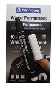 Маркер перманентний 2,5мм білий СР 8586/11  0100 Centropen