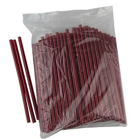 Стрижень клейовий червоний з блиском тонкий 3-378 (24617) Без бренда