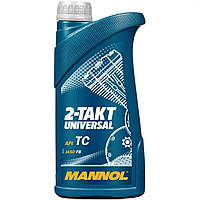 Моторна олива 2T UNIVERSAL мінералка, 1 л. (Germany )"MANNOL"