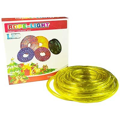 Гірлянда вулична світлодіодна трубка 20м жовта 4-36-4, фото 1