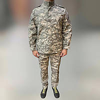 Военная форма (китель и брюки), пиксель НАТО, размер XXL, воротник-стойка, Yakeda, тактическая военная форма