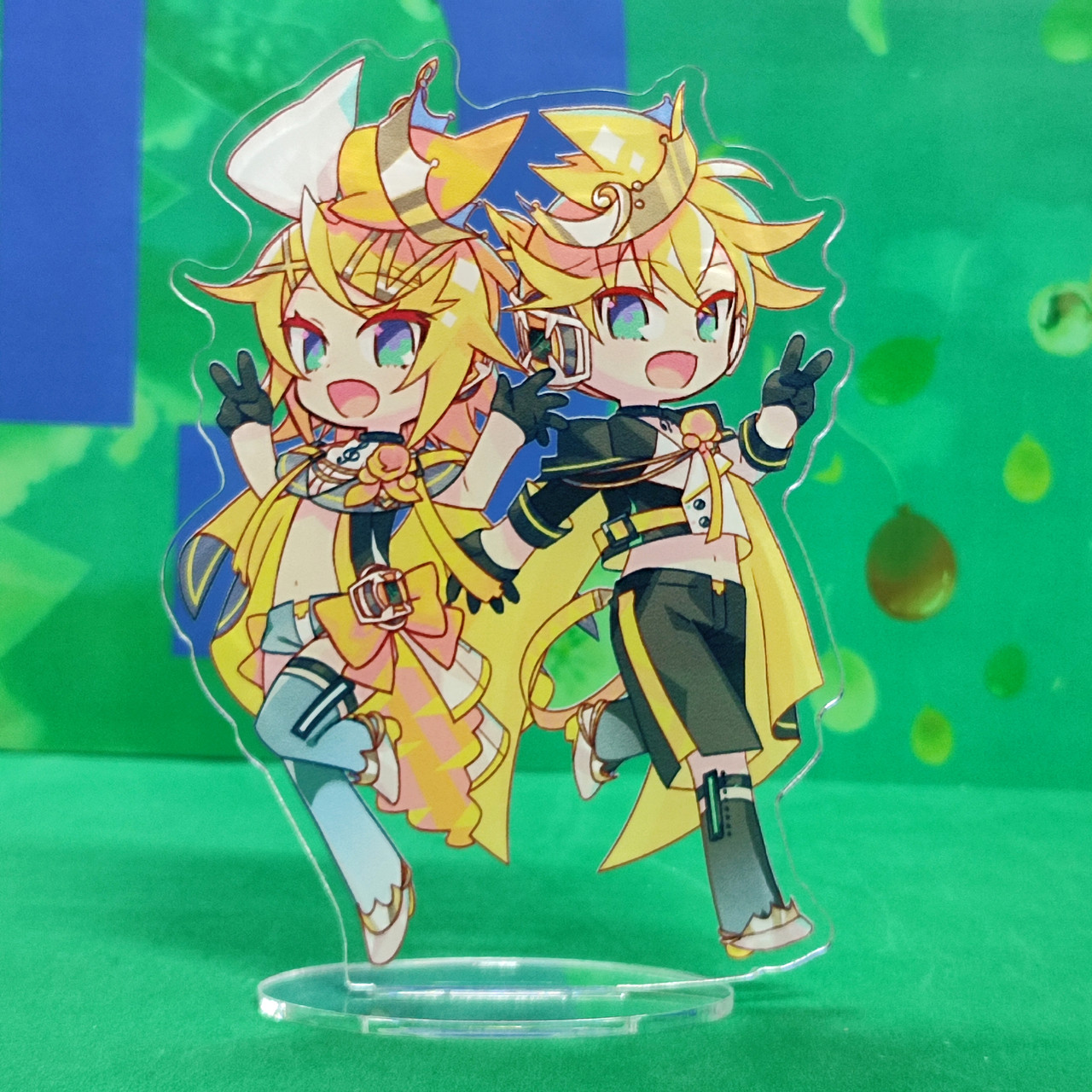 Акрилова статуетка Project Sekai Colorful Stage (15 см) Лєн та Рін  / Vocaloid / Секай проєкт, фото 1