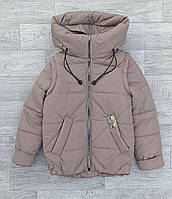 Модная весенняя куртка-жилетка на девочку Демисезонная подростковая курточка для девушки подростка весна осень