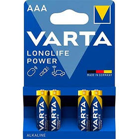 Батарейка VARTA ААА LR03 4903 синя ціна за шт