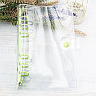 Прозора обкладинка для планера з салатовим механізмом А6 діаметр 20мм KDP028, фото 2