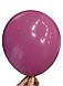 Повітряні латексні кулі кольору 041 малиновий 12 дюймів 10 шт., фото 2