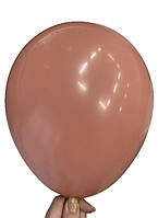 Воздушные латексные шары цвет 043 ретро розово-красный 12 дюймов 100 шт