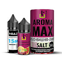 Набор для самозамеса солевой Flavorlab Aroma MAX 30 мл (Арбуз-Вишня-Лимон, 0-50 мг)-LVR