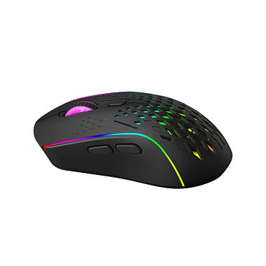 Комп'ютерна мишка бездротова XTRIKE ME GW-611 (чорна), фото 3