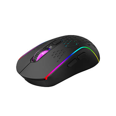 Комп'ютерна мишка бездротова XTRIKE ME GW-611 (чорна), фото 2