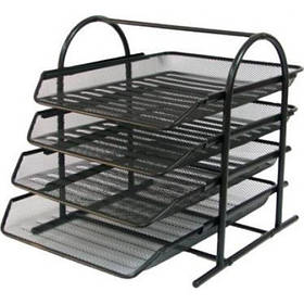 Лоток горизонтальний 4 відділення метал сітка 5-702 5-475 9-548 (23584)