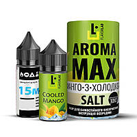 Набір для самозамісу сольовий Flavorlab Aroma MAX 30 мл (Манго з холодком, 0-50 мг)-LVR