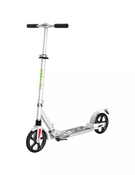 Дитячий самокат з амортизаторами Bavar Sport Ride-VOLO Білий (8877)