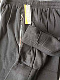 Спортивні штани прямі утеплені, фото 4