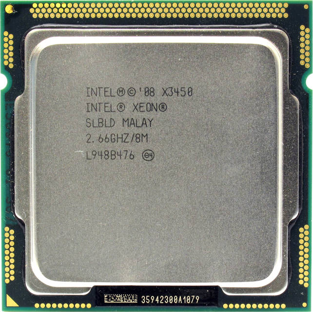 Процессор Intel® Xeon® X3450 LGA1156 2.66-3.20 GHz (i7-870