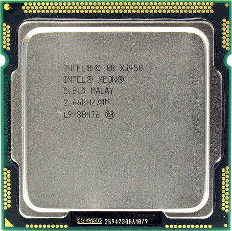 Процесор Intel® Xeon® X3450 LGA1156 2.66-3.20 GHz (i7-870), фото 1