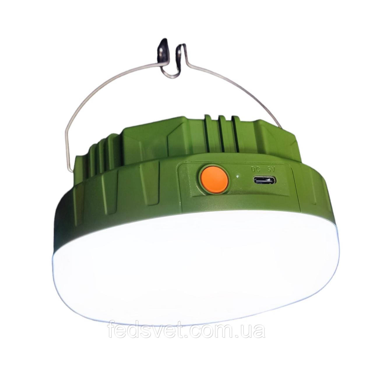 Акумуляторний світильник 18W 2000mAh*2 Li-Ion 1000Лм USB Type-C, фото 1