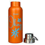 Термопляшка MAGIO MG-1041O 500 мл Жовтогаряча, фото 2
