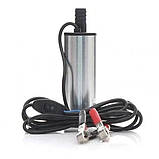 Насос 38мм для перекачування ДП та води 24В REWOLT SL016B-24V, Насос для солярки з каністри, Занурювальний міні насос, фото 9