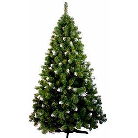 Ялинка штучна 4м Королева з білими кінчиками