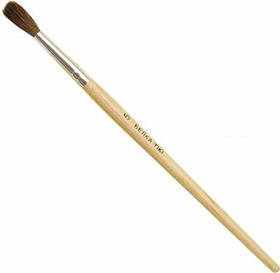 Набір пензликів 10шт Білка №5 TIKI 51913-ТК ціна за 1шт