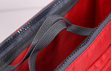 Органайзер для сумки Bag in Bag 28х17x10 см. Малиновий колір, фото 6