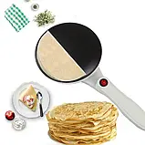 Млинниця занурювальна електрична Multifunction Crepe Maker Біла, фото 4