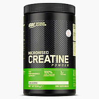 Optimum Nutrition Micronised Creatine Powder, 186 порций, 634 г БАДЫ