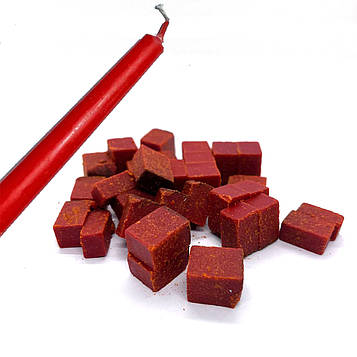 100 г Барвник для свічок червоний, соєвих, парафінових Код/Артикул kras-01