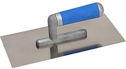 Гладилка шпатель терка Kubala 0210 двостороння 270х130мм з нержавіючої кислотостійкої сталі