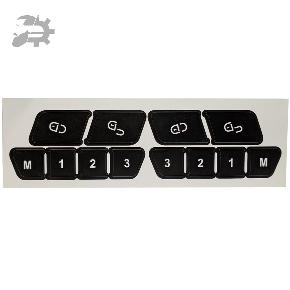 Наліпки кнопок пам'яті Сідіння S204 Мерседес A2129059700, фото 1