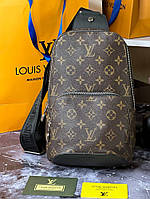 Мужска сумка Louis Vuitton Avenue Sling Monogram Eclipses040-1